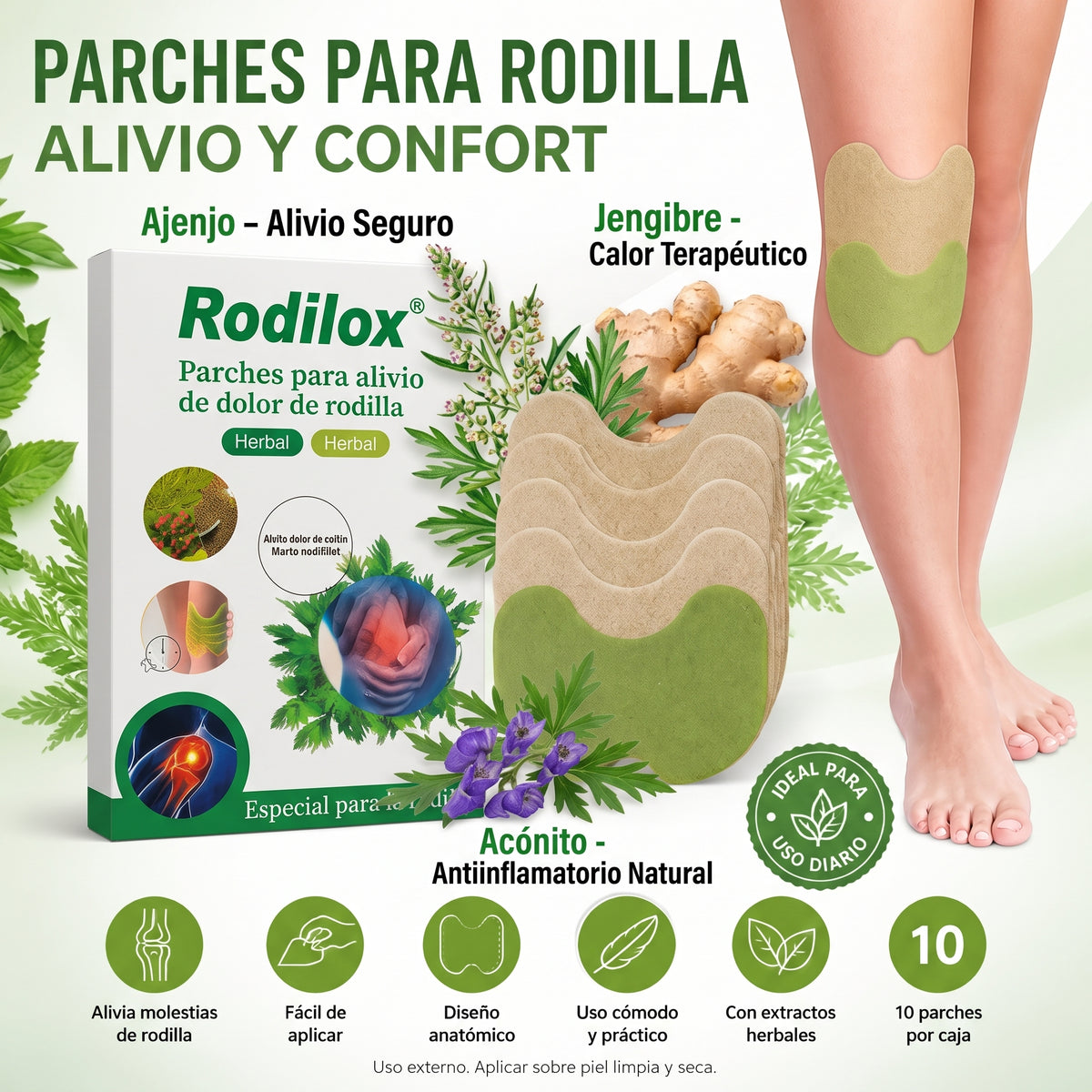 Rodilox - calma el dolor al instante