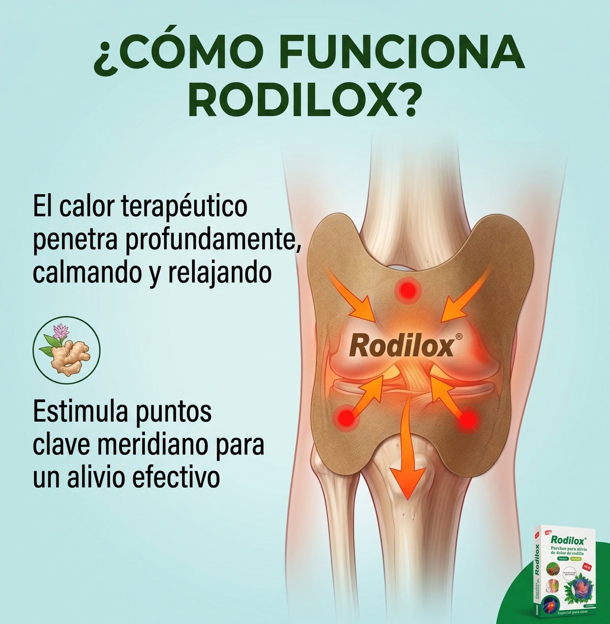 Rodilox - calma el dolor al instante