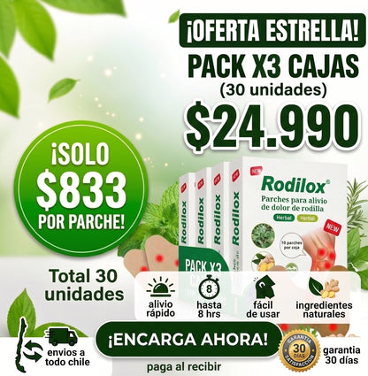Rodilox - calma el dolor al instante